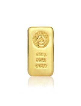 24 Ayar Külçe Gram Altın 250 Gr