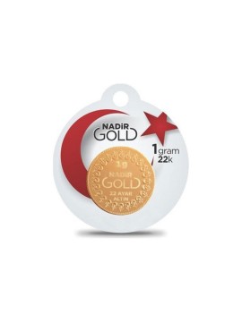 Nadir Gold 22 Ayar Külçe Gram Altın 1 Gr